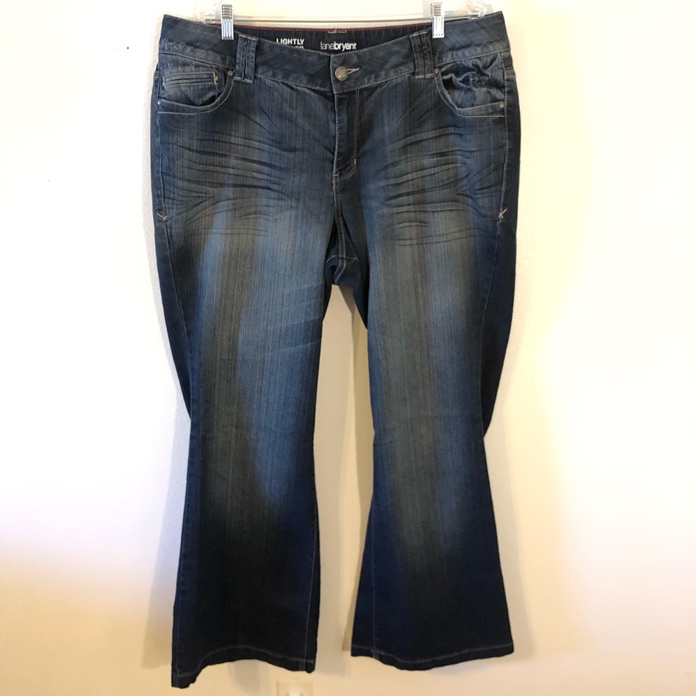 Lane Bryant Slightly Flared Jeans Size 20W Average
